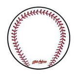 Baseball Round Leather Shammy Pad