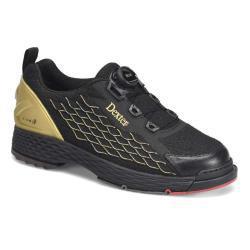 The c9 Knit Boa Black/Gold Men's Bowling Shoes
