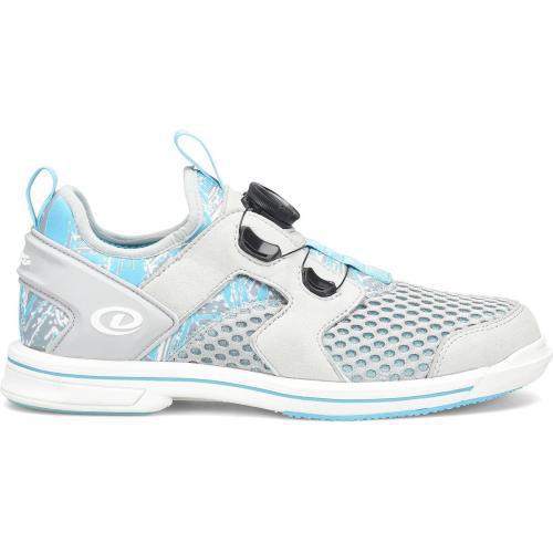 Pro BOA Light Grey/Blue Women's Bowling Shoes