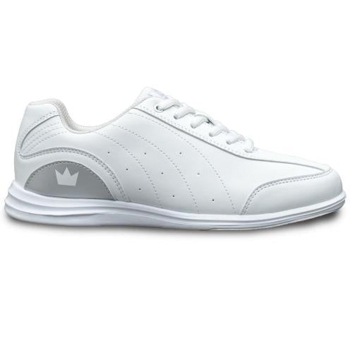 Mystic White/Silver Youth Bowling Shoes