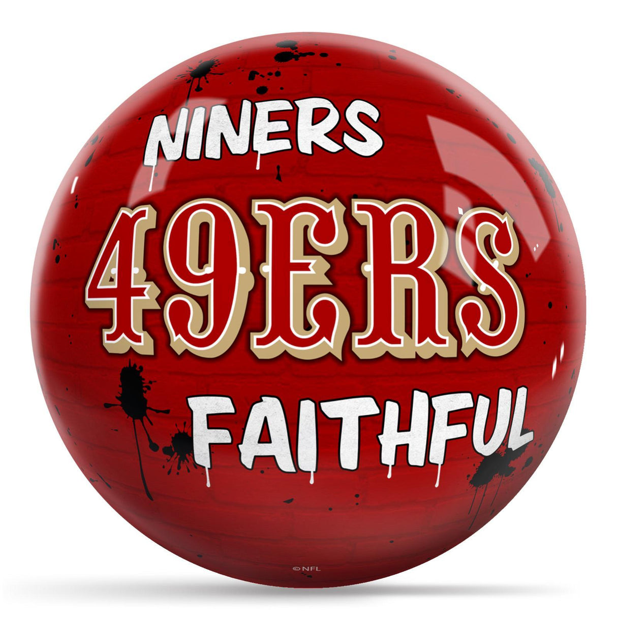 NFL Graffiti Wall Ball - San Francisco 49ers