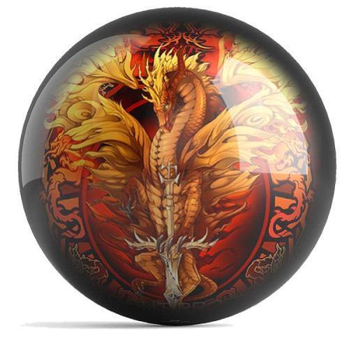 Flameblade Dragon Bowling Ball