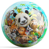 Zoo Friends Selfie Bowling Ball
