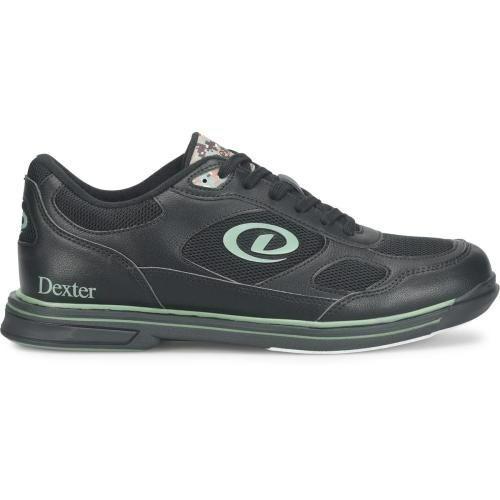 Randy Black/Camo Green Men's Bowling Shoes