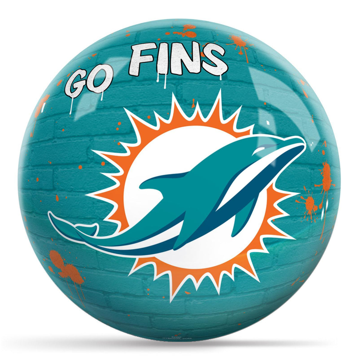 NFL Graffiti Wall Ball - Miami Dolphins