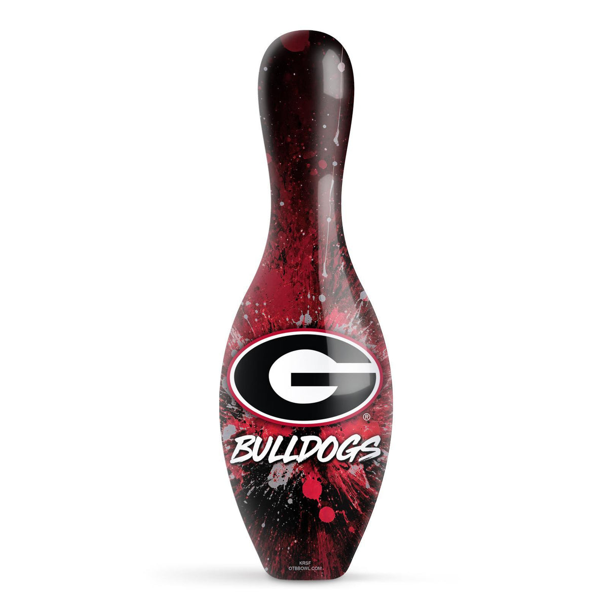 NCAA Splash Bowling Pin - University of Georgia