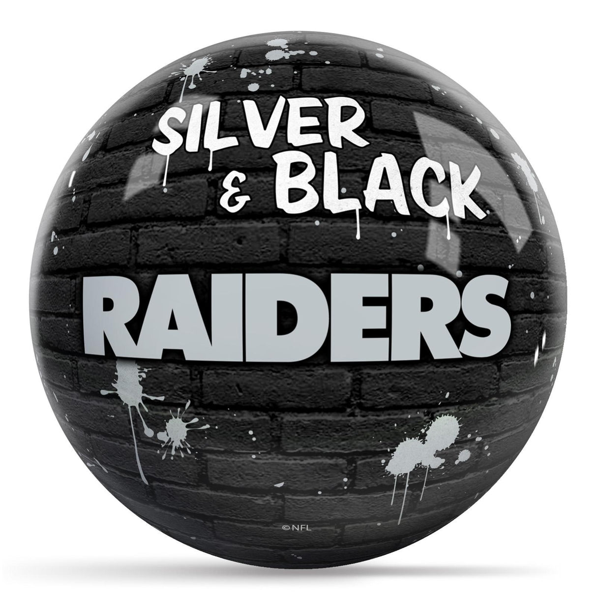 NFL Graffiti Wall Ball - Las Vegas Raiders