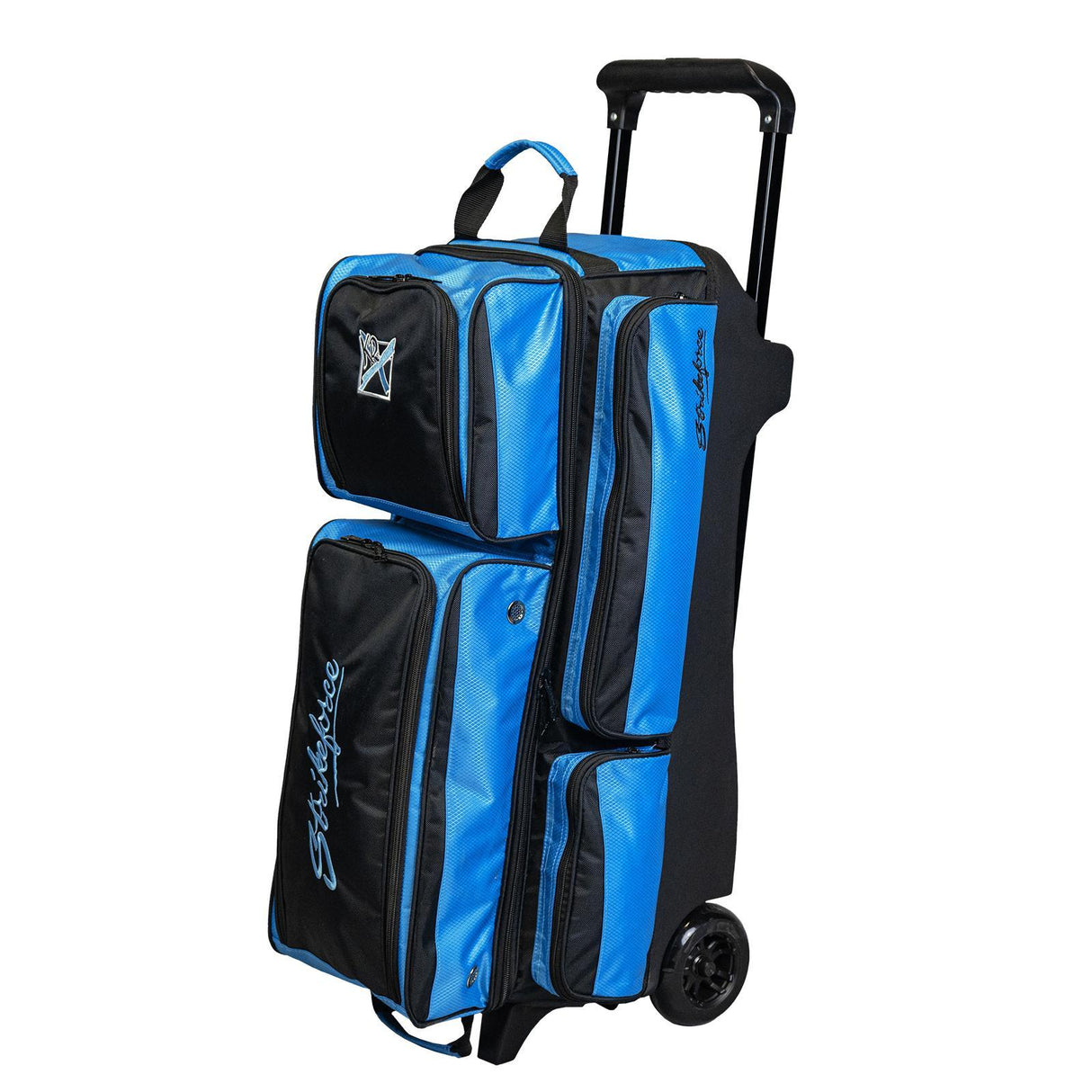Konvoy 3 Ball Roller Black/Caribbean Blue