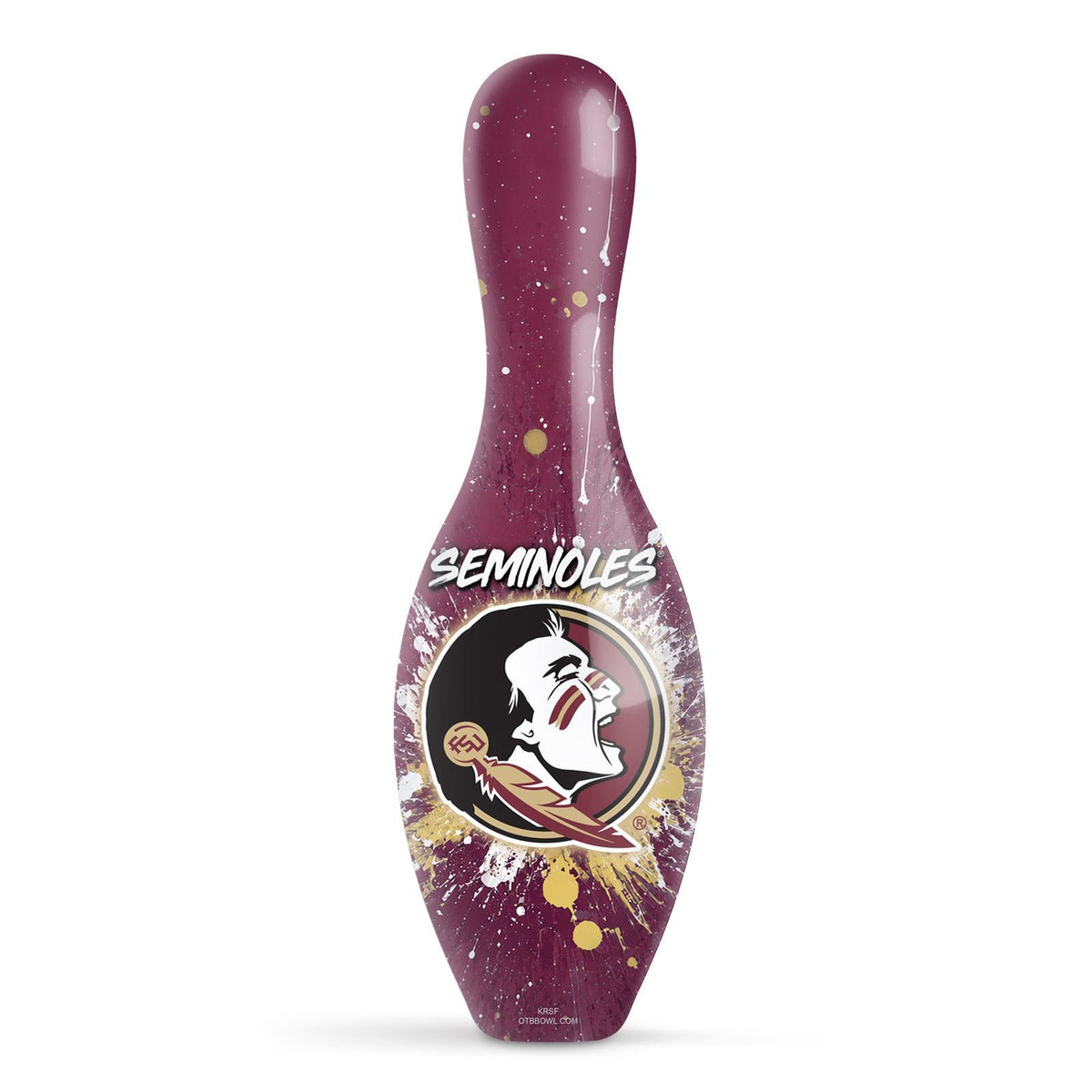 NCAA Splash Bowling Pin - Florida State University