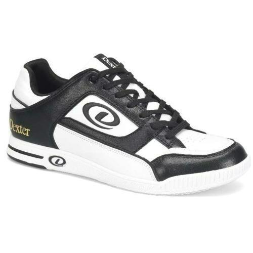 Royal Black/White Men's Bowling Shoes