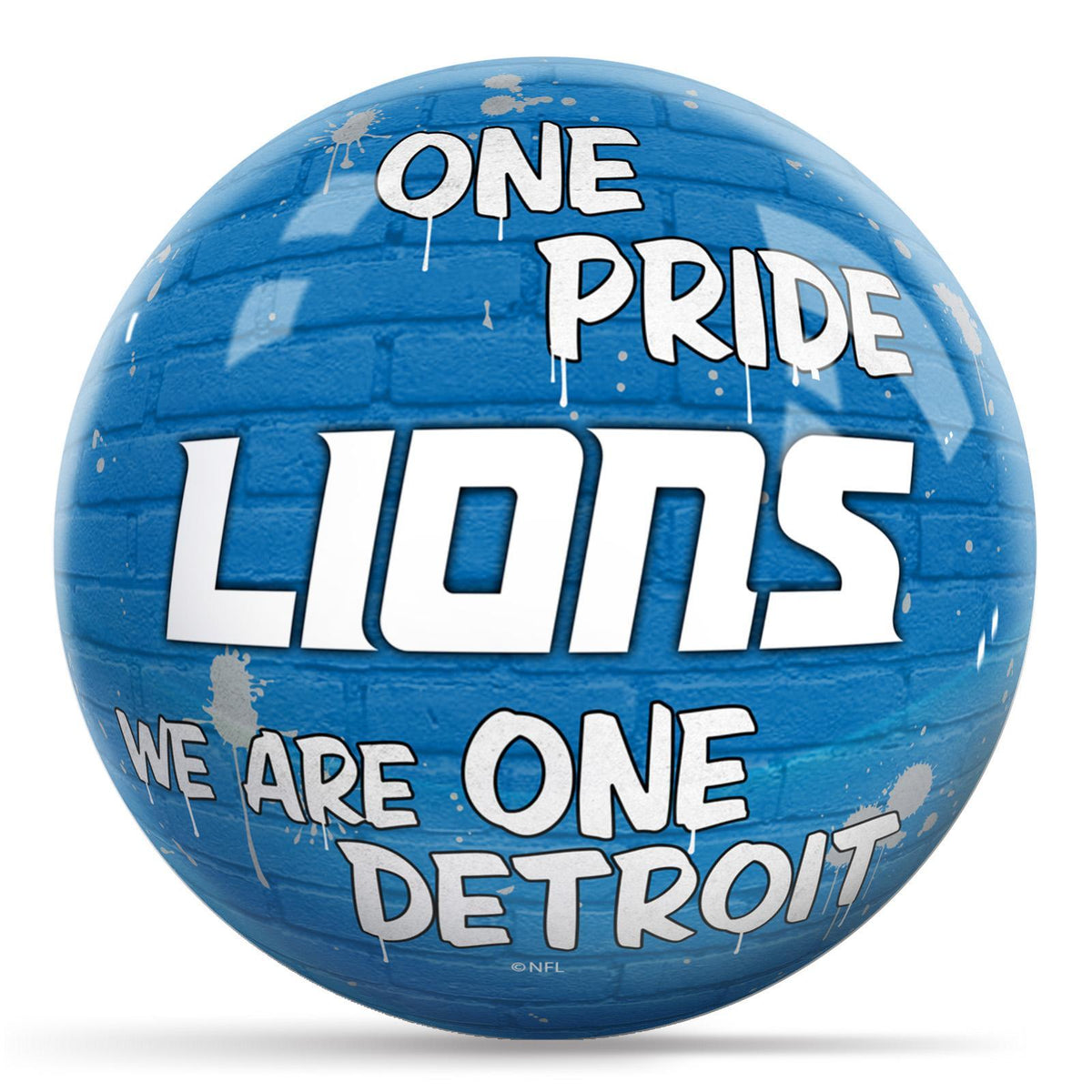 NFL Graffiti Wall Ball - Detroit Lions