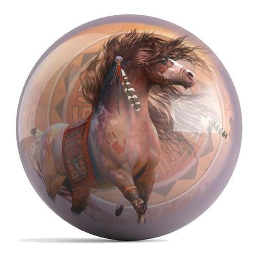 Spirit Warrior Horse Bowling Ball