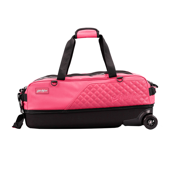 KR Strikeforce Diamond Slim Triple Tote with Shoe Bag - Pink LE