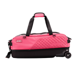 KR Strikeforce Diamond Slim Triple Tote with Shoe Bag - Pink LE