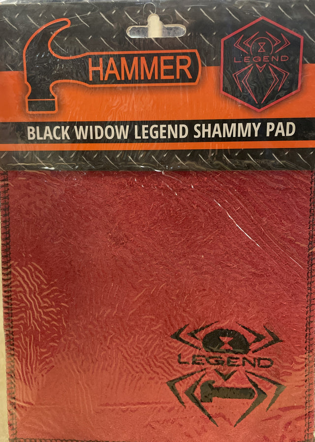 New Hammer BLACK WIDOW LEGEND Shammy Pad RED/BLACK