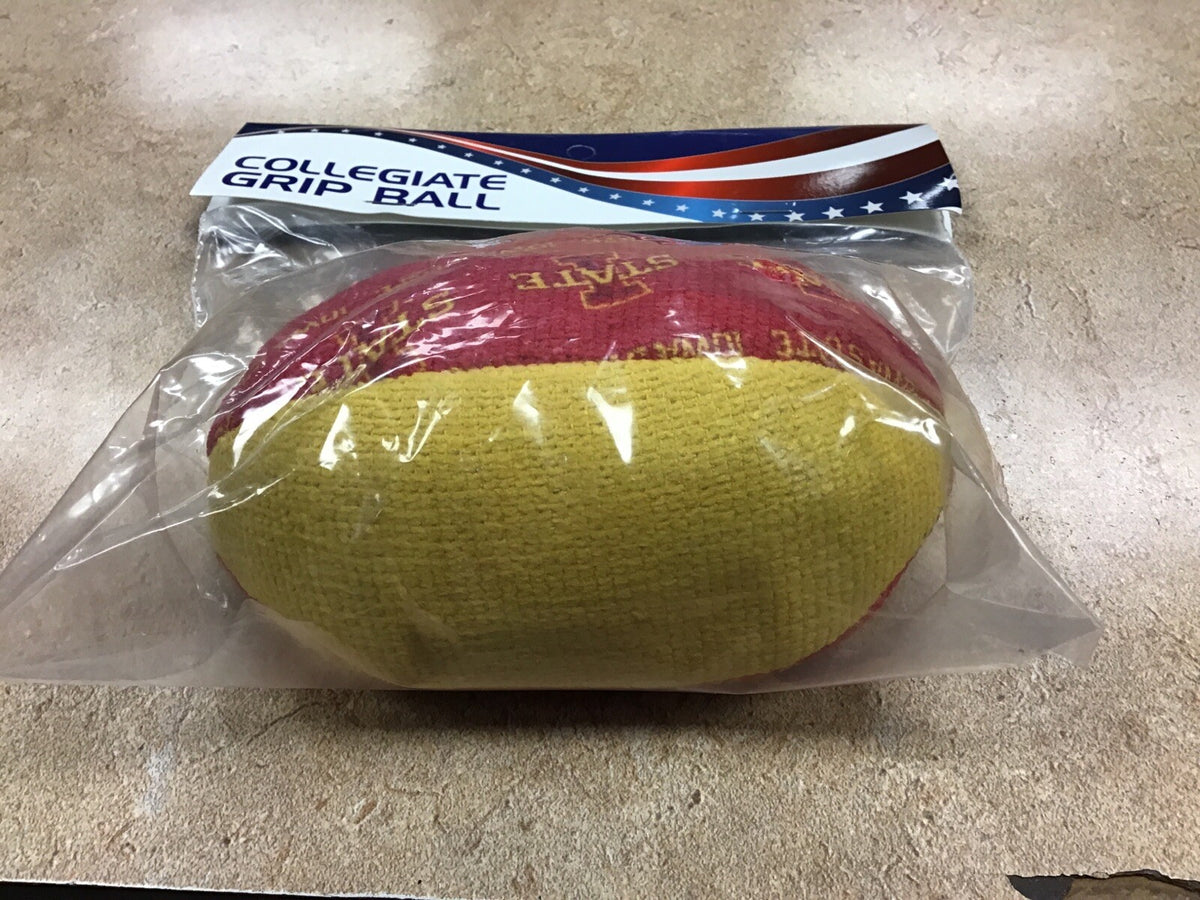 New KR STRIKEFORCE Collegiate Grip Ball IOWA STATE CYCLONES Red/Yellow