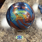 15lb Radical Power Hitter Black/Caramel/Blue Bowling Ball NEW Undrilled