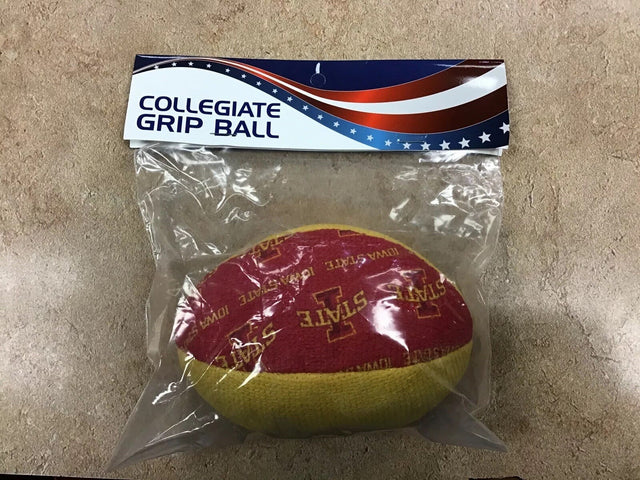 New KR STRIKEFORCE Collegiate Grip Ball IOWA STATE CYCLONES Red/Yellow