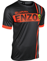 NEW Motiv SUPRA ENZO Practice Jersey BLACK/RED/YELLOW