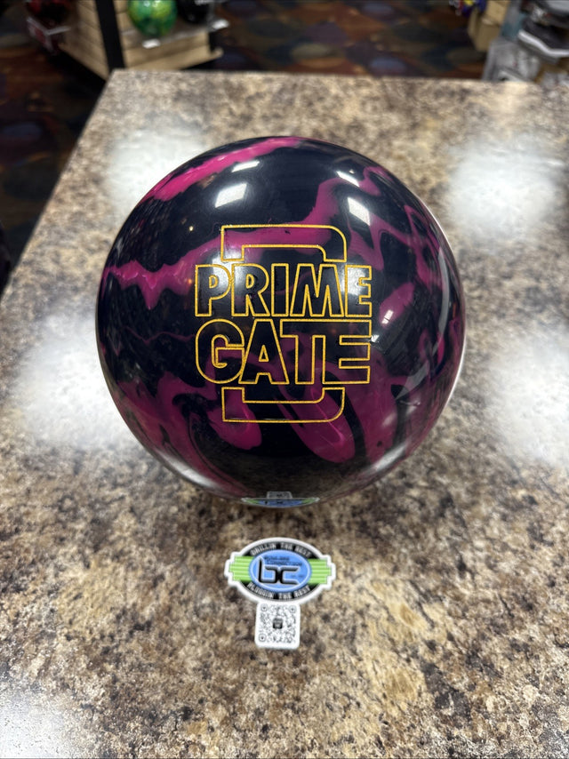 14lb Storm Prime Gate Black/Fuschia Bowling Ball Overseas NEW Undrilled RARE!!
