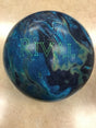 16lb NIB Columbia 300 RIVAL Bowling Ball BLUE/STEEL/YELLOW Undrilled
