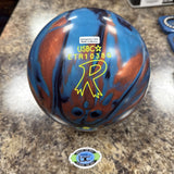 15lb Radical Power Hitter Black/Caramel/Blue Bowling Ball NEW Undrilled