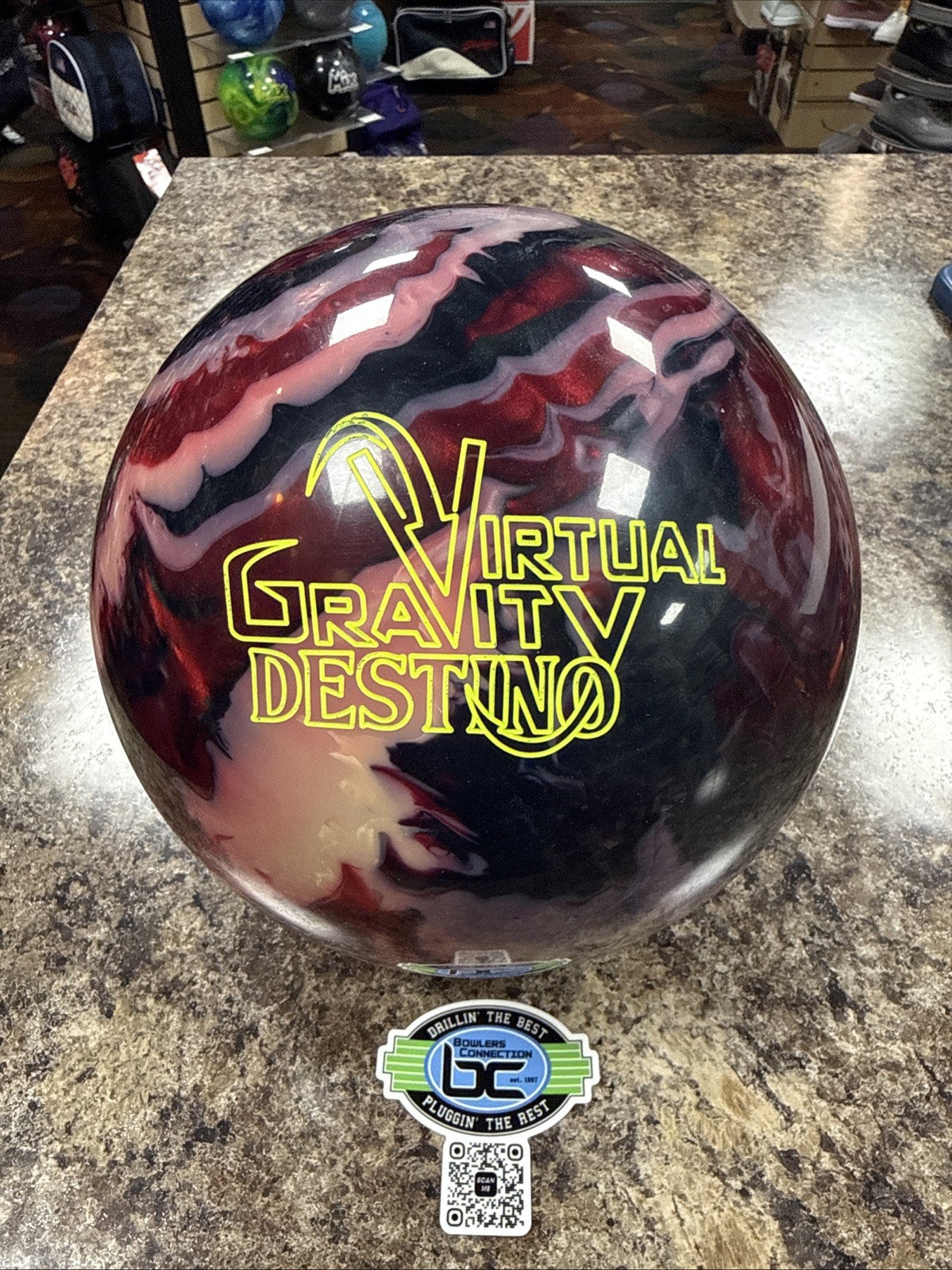 14lb Storm Virtual Gravity Destino Overseas International Bowling Ball NEW!!