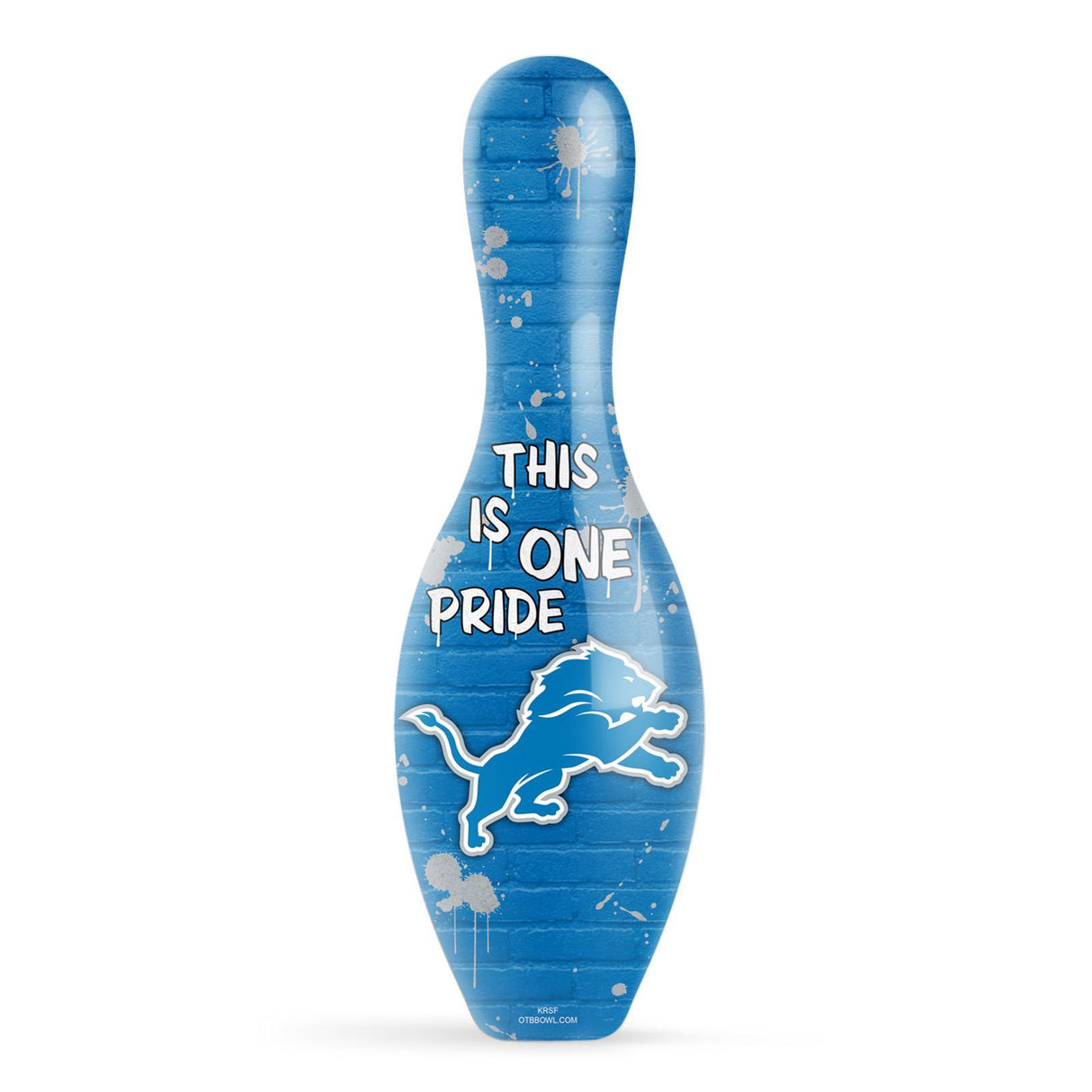 NFL Graffiti Wall Pin - Detroit Lions