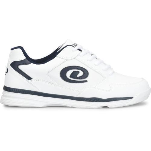 Ricky V White/Blue Men's Bowling Shoes