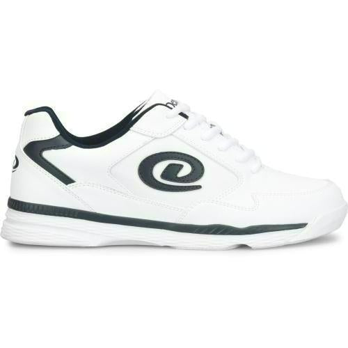 Ricky V White/Blue Men's Bowling Shoes