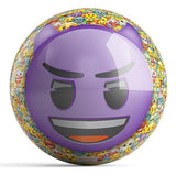 emoji Steamed-Devil Bowling Ball