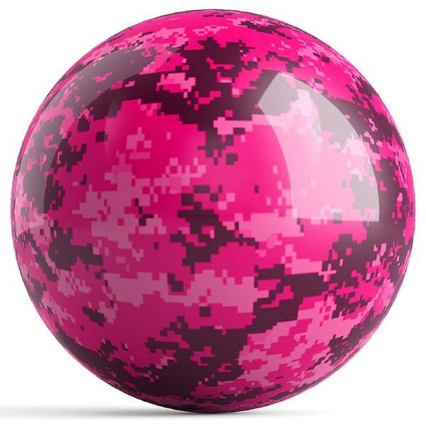 Pink Camouflage Ball Bowling Ball