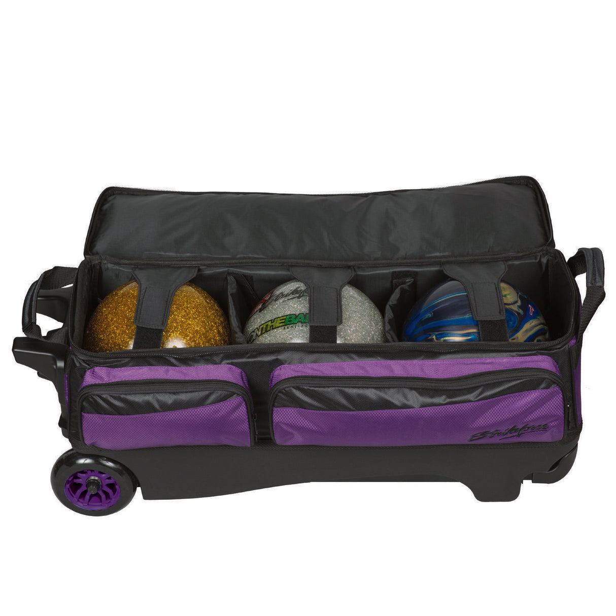 Konvoy 3 Ball Roller Black/Purple