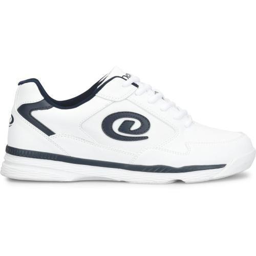 Ricky V White/Blue Men's Bowling Shoes