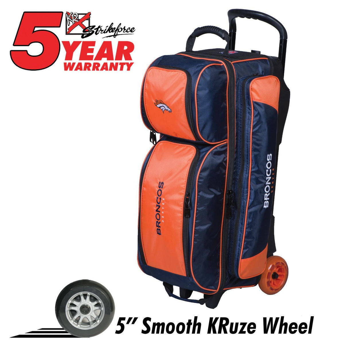 NFL 3 Ball Roller - Denver Broncos