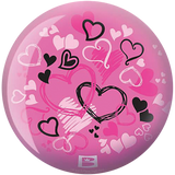Hearts Glow Viz-A-Ball