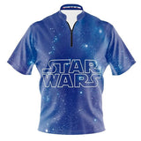 Star Wars Logo on Blue Galaxy Jersey