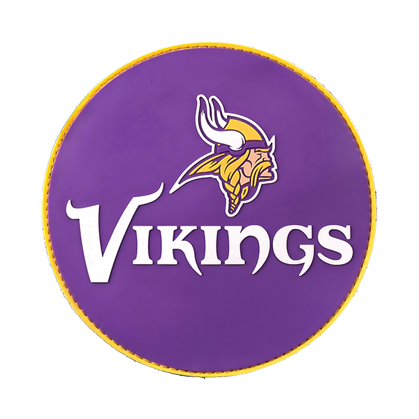 KR Strikeforce NFL Round Rubber Shammy Minnesota Vikings