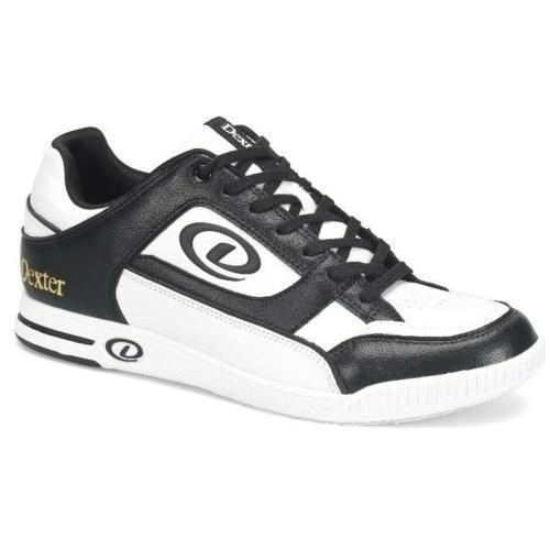 Royal Black/White Men's Bowling Shoes