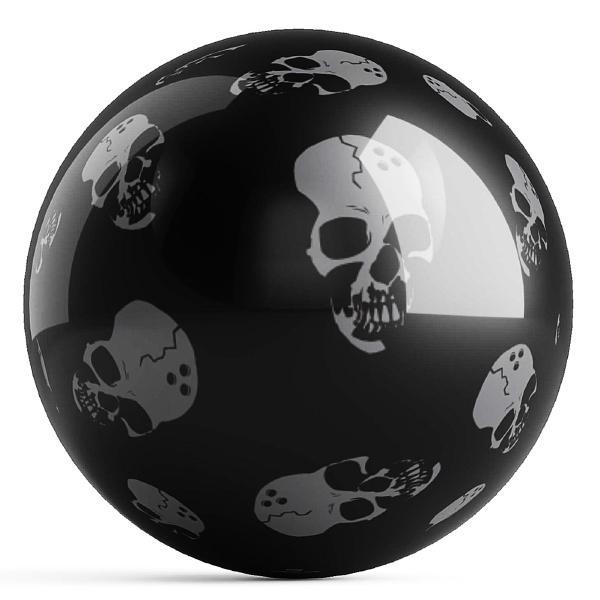 Skull Shield Bowling Ball