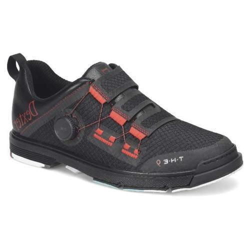 The 9 Stryker Boa Black/Red Men's Bowling Shoes