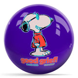 Peanuts Charlie Brown Good Grief Pattern Bowling Ball