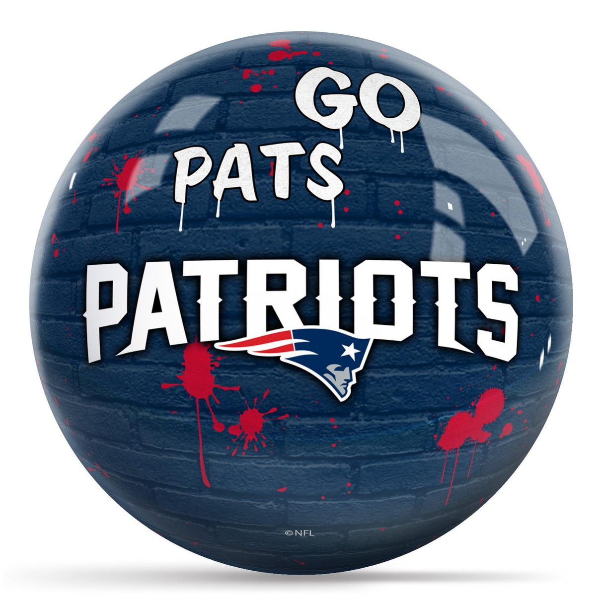 NFL Graffiti Wall Ball - New England Patriots