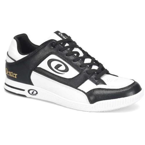 Royal Black/White Men's Bowling Shoes