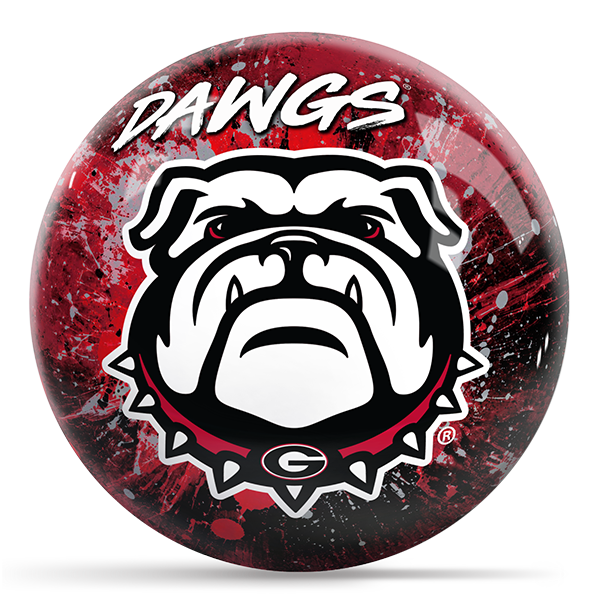 NCAA Paint Splash Ball - University of Georgia