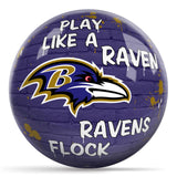NFL Graffiti Wall Ball - Baltimore Ravens