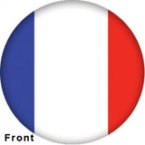 French Flag Bowling Ball