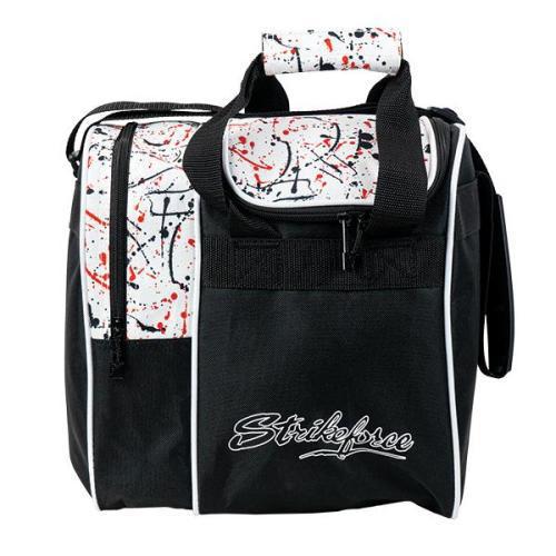 Rook 1 Ball Tote - White/Black/Red Splash