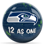 NFL Graffiti Wall Ball - Seattle Seahawks