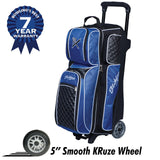 Royal Flush 360 Swivel 3 Ball Roller - Royal